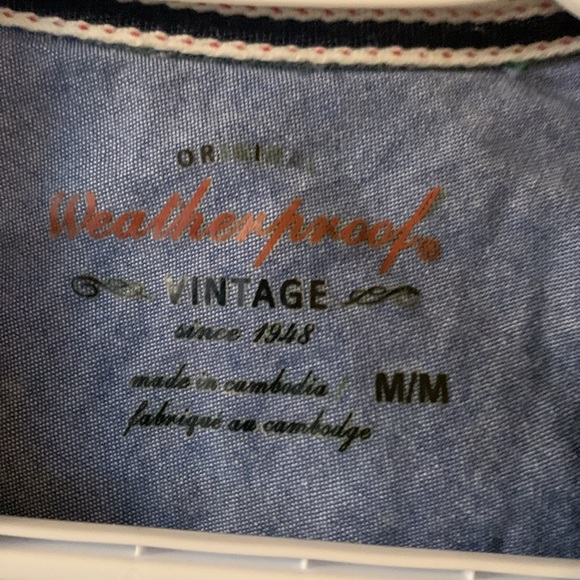 Weatherproof Vintage Mens size Medium t-shirt green - Picture 4 of 6